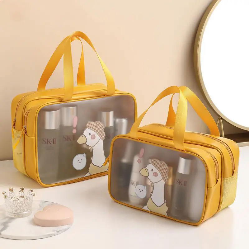 Милый мультяшный набор туалетных принадлежностей, водонепроницаемая косметичка, большая вместительная сумка для плавания, женская сумка для душа
Милый мультяшный набор туалетных принадлежностей, водонепроницаемая косметичка, большая вместительная сумка для плавания, женская сумка для душа