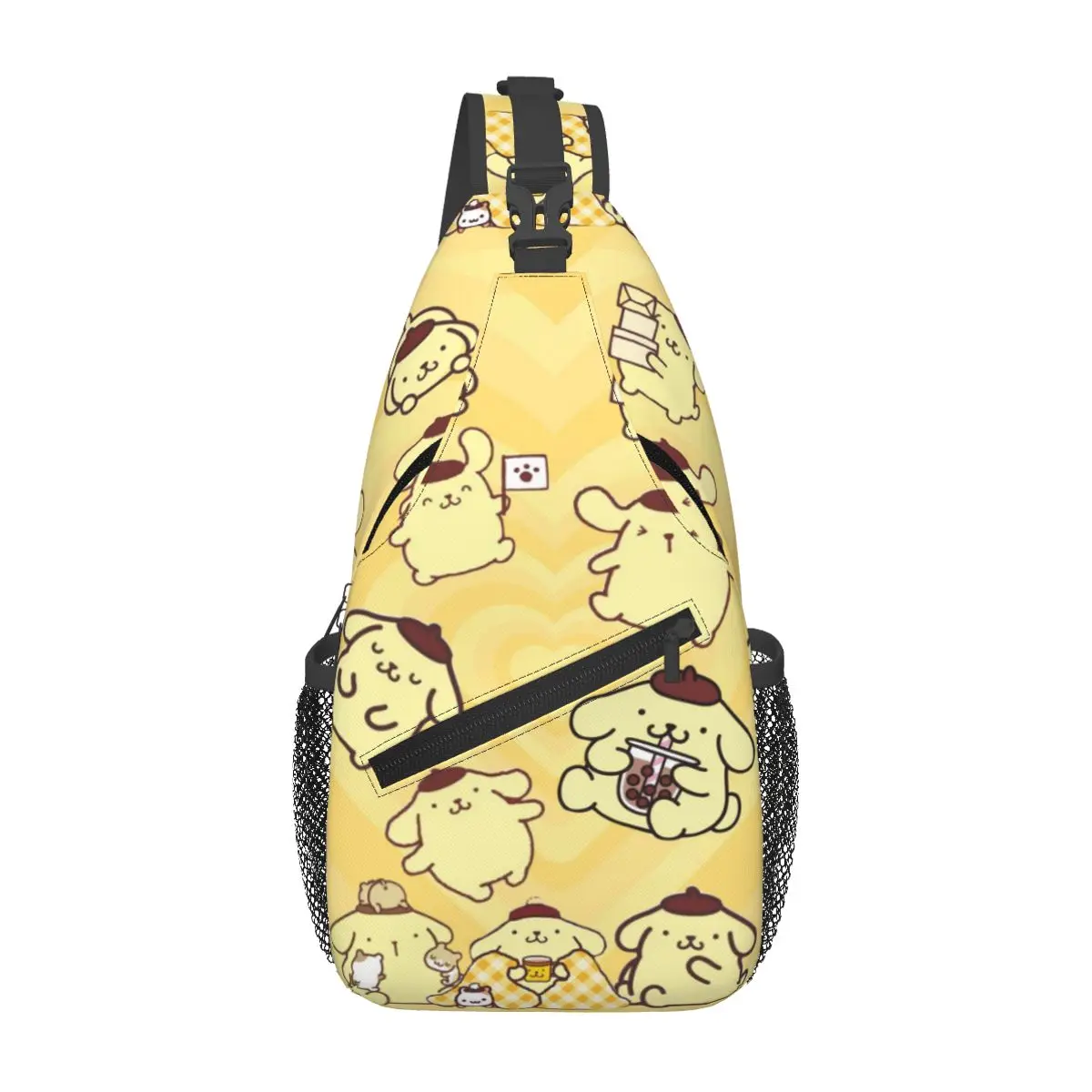 Custom Pompom Purin Cartoon Backpacks For Traveling Hiking Bags Shoulder Crossbody Chest Backpack Sling Crossbody Backpack
Custom Pompom Purin Cartoon Backpacks For Traveling Hiking Bags Shoulder Crossbody Chest Backpack Sling Crossbody Backpack