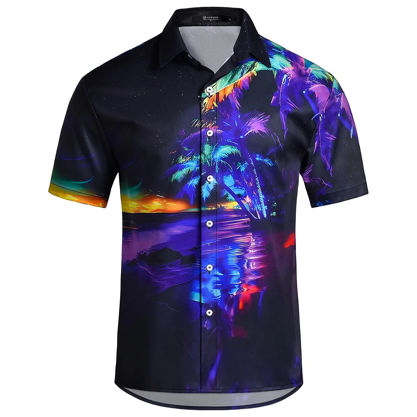 Men's Printed Collar Shirt Short Sleeve Floral Pattern Summer Casual Wear Comfortable Fit Beach Style Inner Wear for Women
Men's Printed Collar Shirt Short Sleeve Floral Pattern Summer Casual Wear Comfortable Fit Beach Style Inner Wear for Women