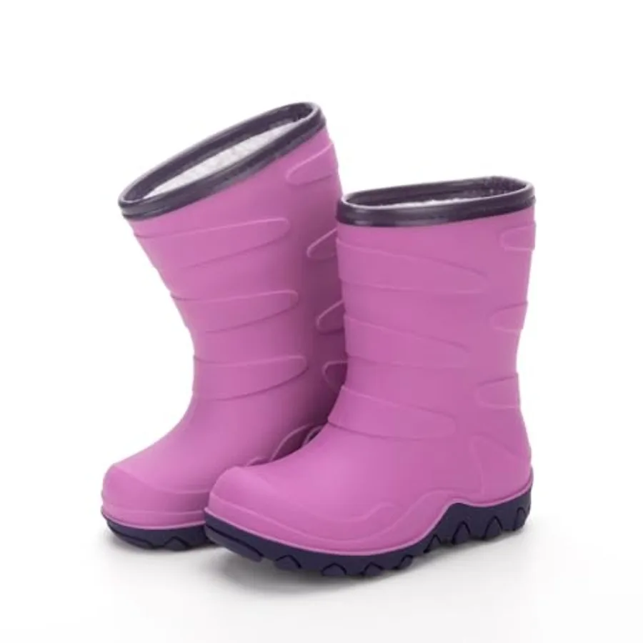 EUXTERPA Winter Rain Boots Girls Boys Insulated Warm Snow Boots Waterproof Lined Boots for Toddler/Little Kid/Big Kid
EUXTERPA Winter Rain Boots Girls Boys Insulated Warm Snow Boots Waterproof Lined Boots for Toddler/Little Kid/Big Kid