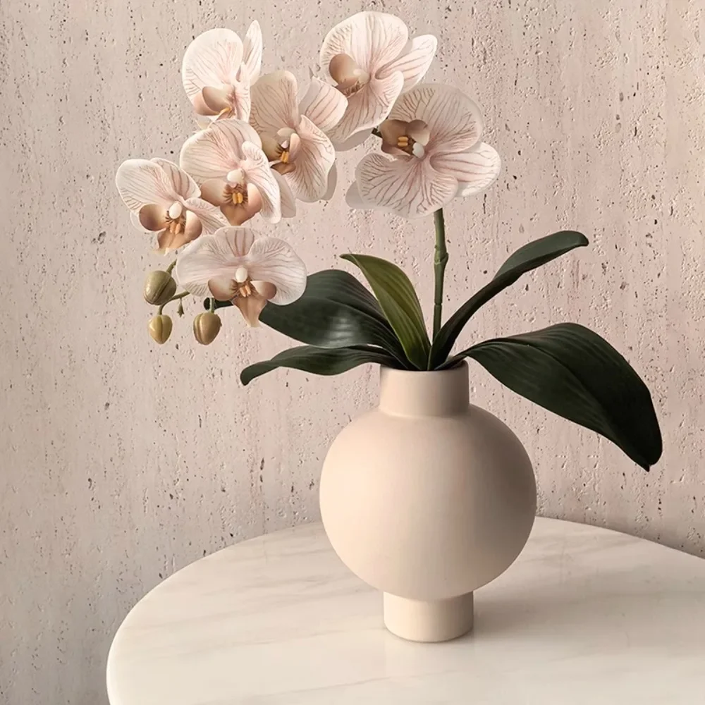 Livetai Artificial Phalaenopsis Orchid Ceramic Vase, Modern Floral Centerpiece for Dining Table, Living Room Home Decor
Livetai Artificial Phalaenopsis Orchid Ceramic Vase, Modern Floral Centerpiece for Dining Table, Living Room Home Decor