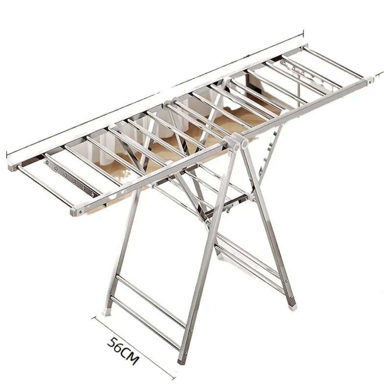 Folding Clothes Hanger Floor Indoor Balcony Stainless Steel Outdoor Telescopic Hangers for Drying Quilts and Clothes
Folding Clothes Hanger Floor Indoor Balcony Stainless Steel Outdoor Telescopic Hangers for Drying Quilts and Clothes