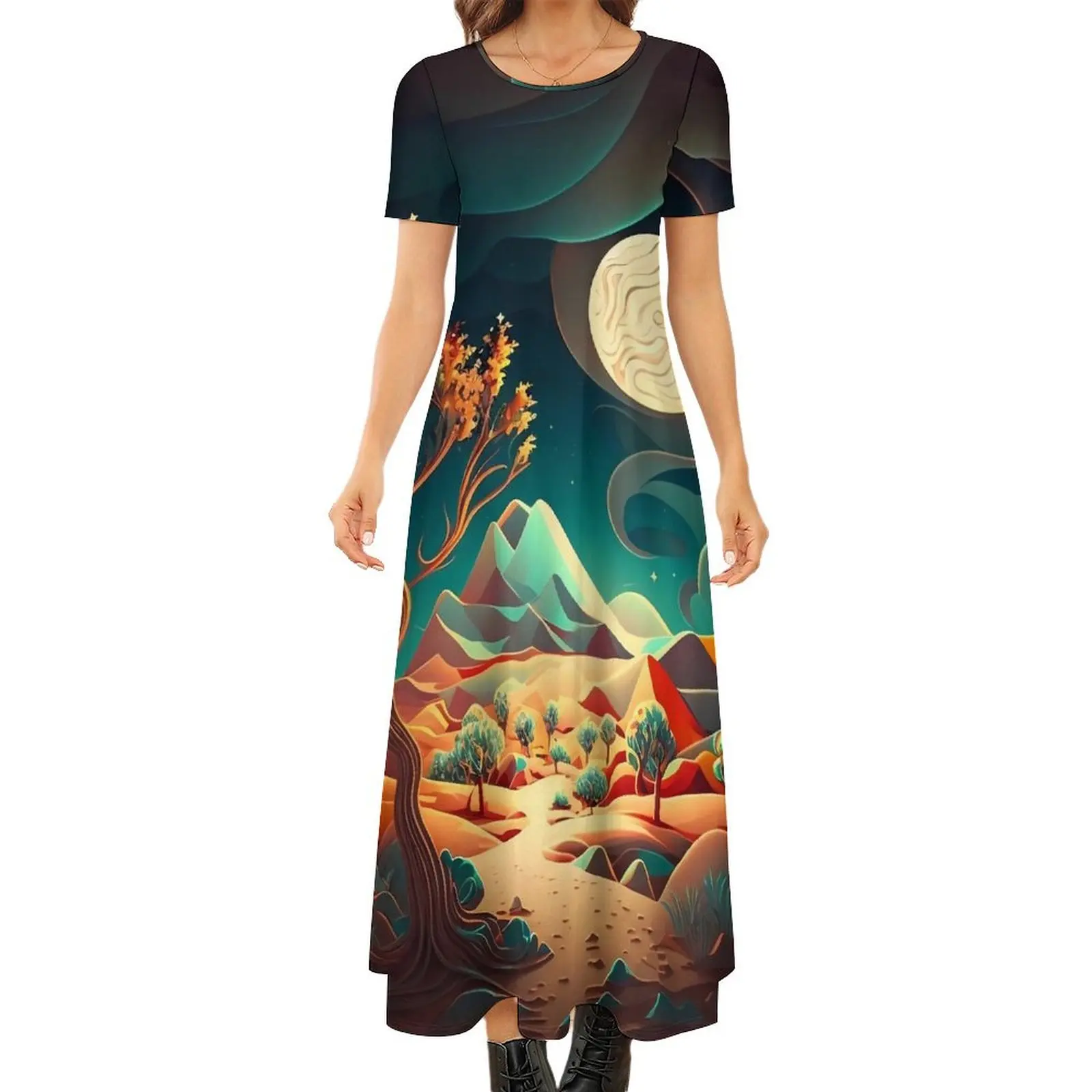 Платье с принтом пустыни, абстрактное естетическое богемное длинное платье, женское модное платье макси, большой размер 6XL 7XL
Платье с принтом пустыни, абстрактное естетическое богемное длинное платье, женское модное платье макси, большой размер 6XL 7XL