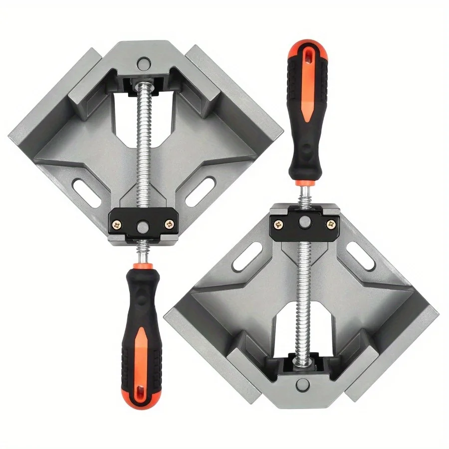 2Pcs/lot Corner Clamp 90 Degree Right Angle Clamps Woodworking Corner Clamps with Adjustable Aluminum Alloy Swing Jaw
2Pcs/lot Corner Clamp 90 Degree Right Angle Clamps Woodworking Corner Clamps with Adjustable Aluminum Alloy Swing Jaw