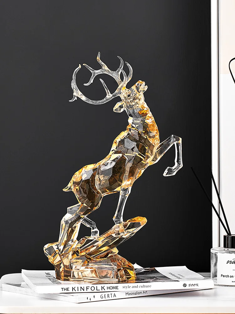 Nordic creative lucky deer ornaments living room wine cabinet cow home decoration tiger opened
Nordic creative lucky deer ornaments living room wine cabinet cow home decoration tiger opened