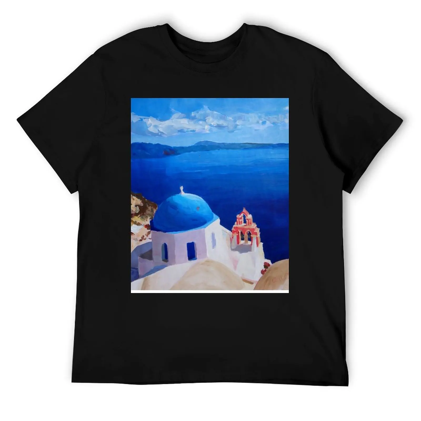 Santorini, Greece - View from Oia T-Shirt t shirts for man cotton cotton t shirts man 100% men t shirt cotton 100% T-Shirt
Santorini, Greece - View from Oia T-Shirt t shirts for man cotton cotton t shirts man 100% men t shirt cotton 100% T-Shirt