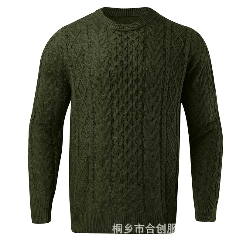Sweater men's autumn and winter new slim fit pullover knitted floral sweater European and American men's clothing
Sweater men's autumn and winter new slim fit pullover knitted floral sweater European and American men's clothing