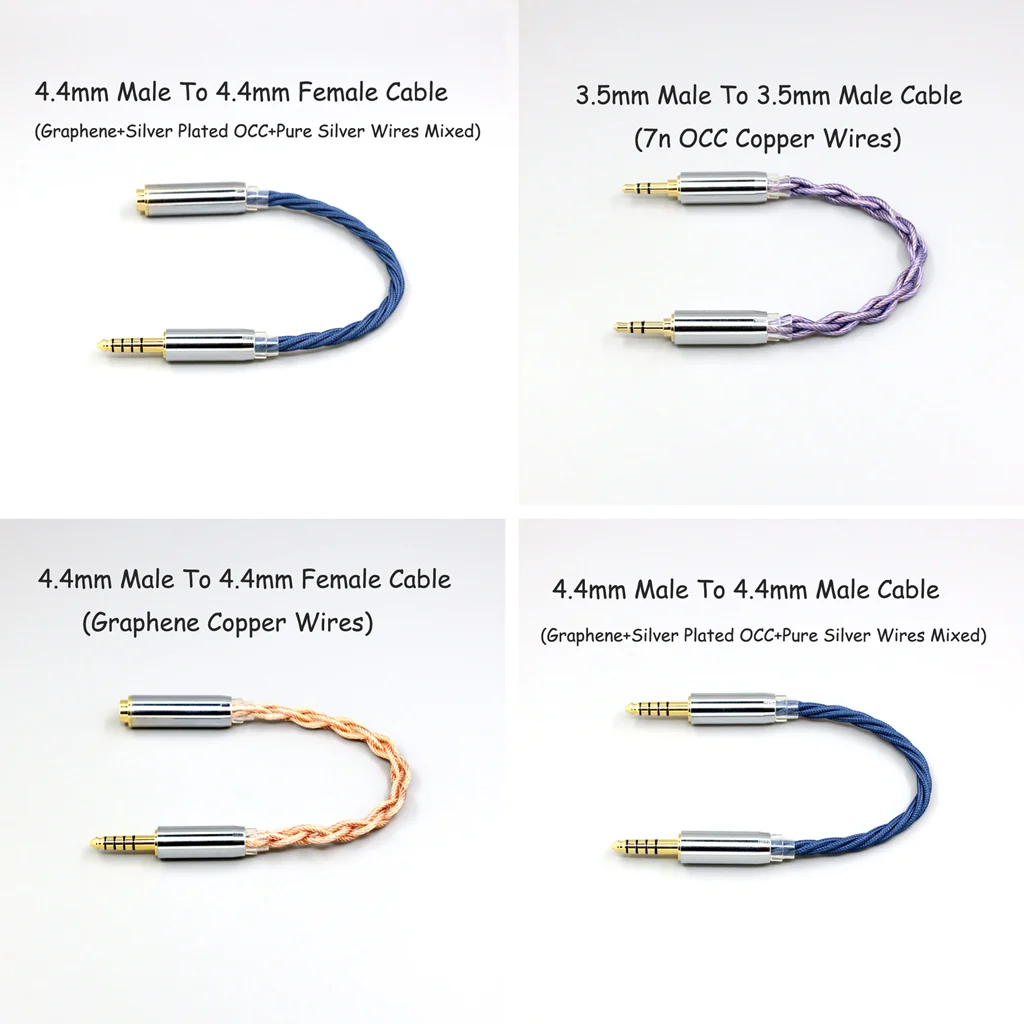 4.4mm Male To 4.4mm Female 3.5mm 4.4mm Male To Male Extension Audio Cable For IFI Zen DAC AMP DAP Player
4.4mm Male To 4.4mm Female 3.5mm 4.4mm Male To Male Extension Audio Cable For IFI Zen DAC AMP DAP Player