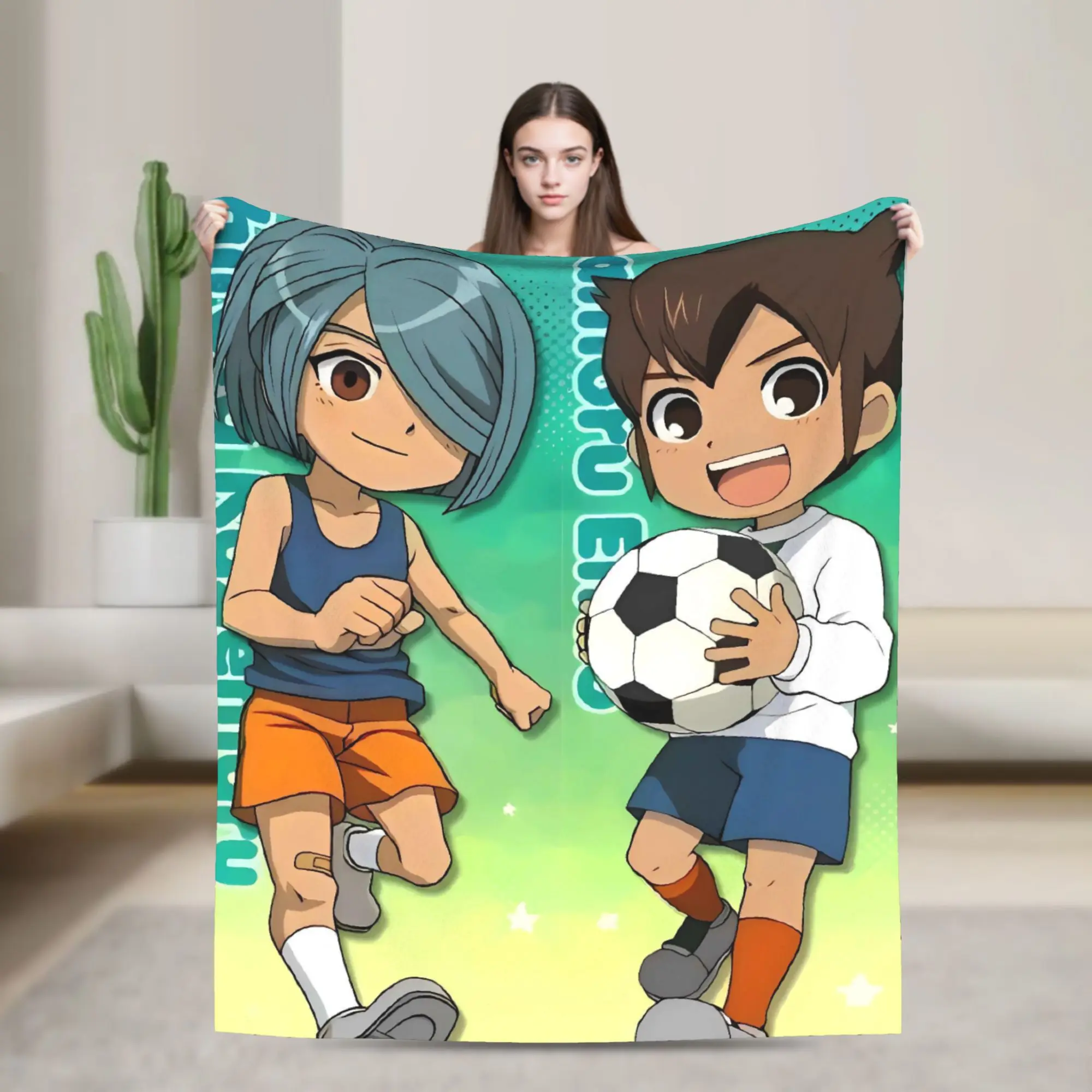 Inazuma Eleven Axel Blaz gouenji Flannel Blanket Bedding Throws for Living Room Decorative Pattern Bedspread Sofa Bed Cover
Inazuma Eleven Axel Blaz gouenji Flannel Blanket Bedding Throws for Living Room Decorative Pattern Bedspread Sofa Bed Cover
