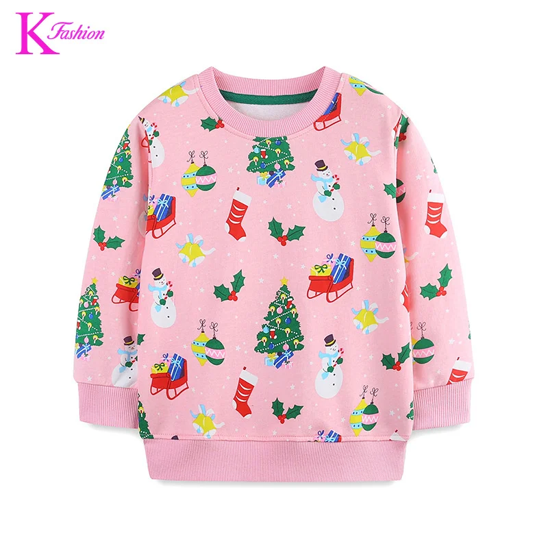 Girls Sweatshirt Autumn New Christmas Round Neck Long Sleeve Children's Sweatshirt Fashion Kid's Clothes
Girls Sweatshirt Autumn New Christmas Round Neck Long Sleeve Children's Sweatshirt Fashion Kid's Clothes