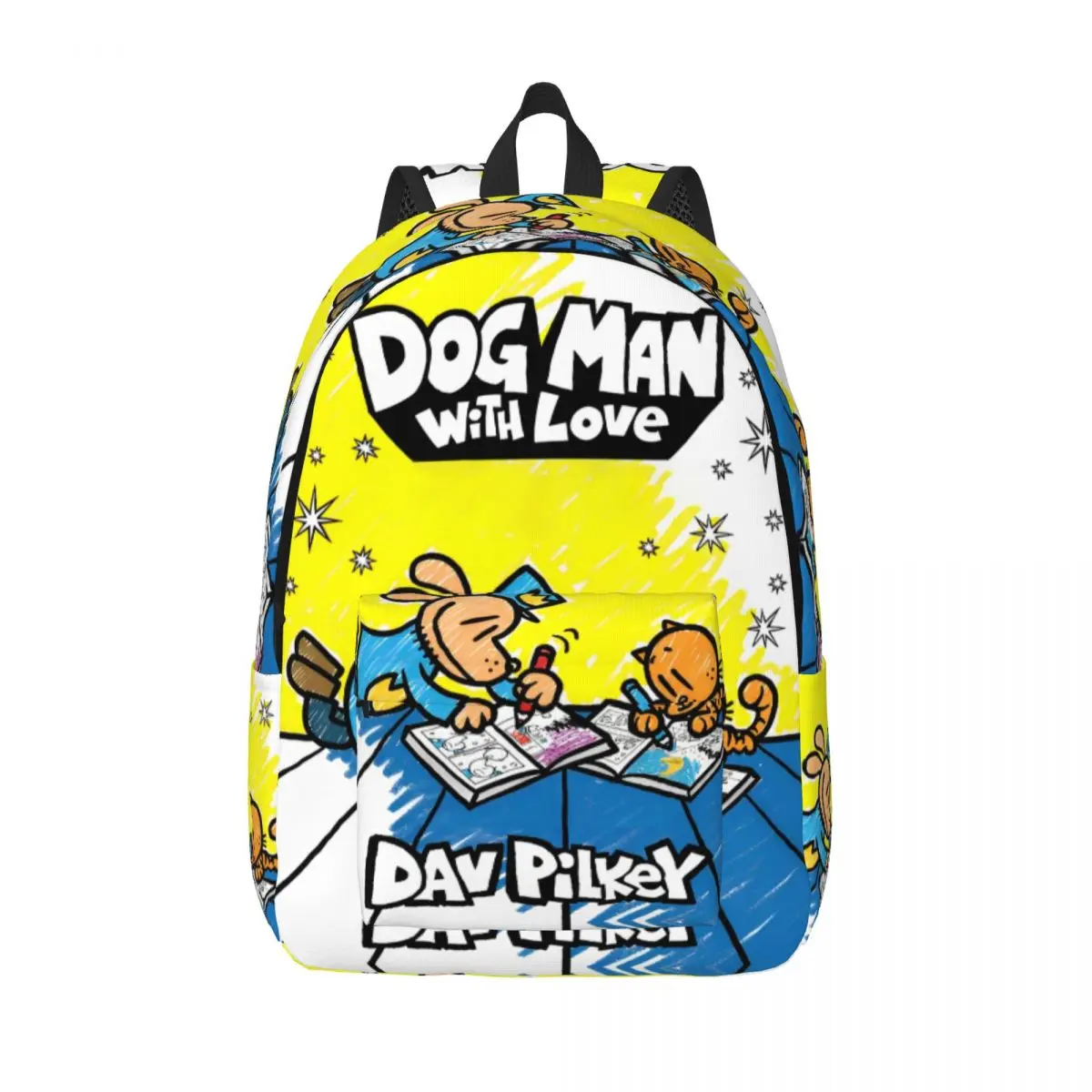 Рюкзак в стиле аниме Dog Man And Petey Cat для мужчин и женщин, модный студенческий деловой рюкзак, легкая сумка на плечо для колледжа
Рюкзак в стиле аниме Dog Man And Petey Cat для мужчин и женщин, модный студенческий деловой рюкзак, легкая сумка на плечо для колледжа