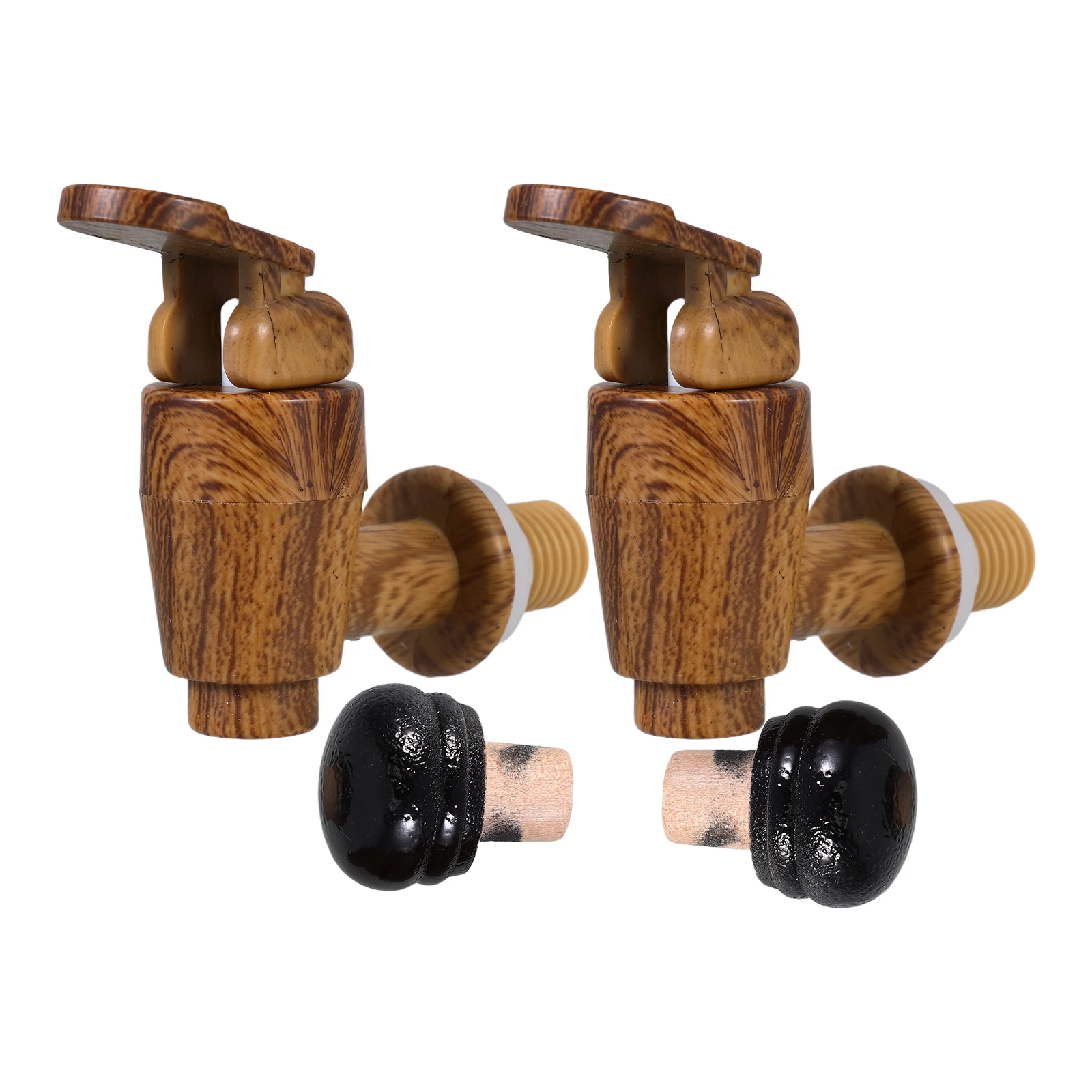 Barrel 2 Sets Water Spigot Beer Tap Spare Parts Plastic Vintage Fits Barrels Bucket Spare Faucet Faucet Stopper
Barrel 2 Sets Water Spigot Beer Tap Spare Parts Plastic Vintage Fits Barrels Bucket Spare Faucet Faucet Stopper