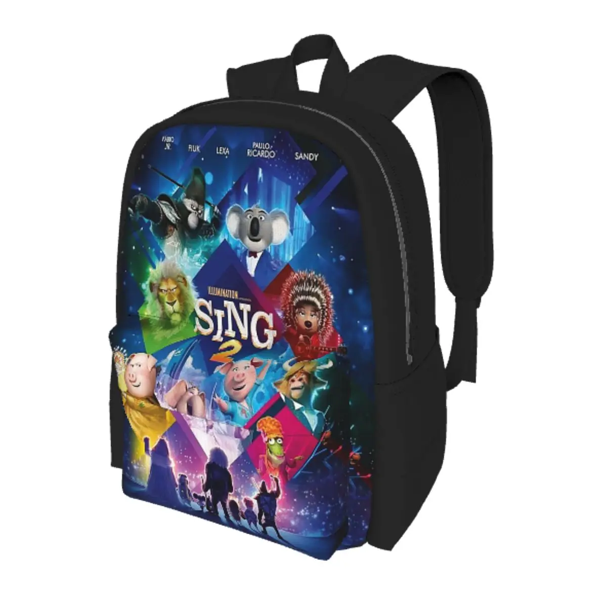Movie Sing 2 Student Backpack School Bag Hiking Travel Daypack for Men Women Bookbag Shoulder Bags
Movie Sing 2 Student Backpack School Bag Hiking Travel Daypack for Men Women Bookbag Shoulder Bags