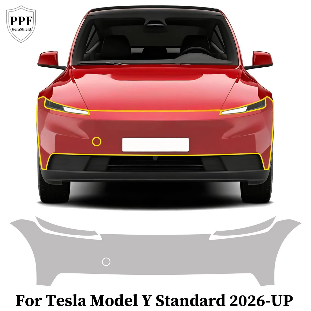 For Tesla Model Y Standard 2026-UP Pre-cut PPF TPU Car Paint Protection Film Body Anti-Scratch Repairable Cover Clear Sticker
For Tesla Model Y Standard 2026-UP Pre-cut PPF TPU Car Paint Protection Film Body Anti-Scratch Repairable Cover Clear Sticker