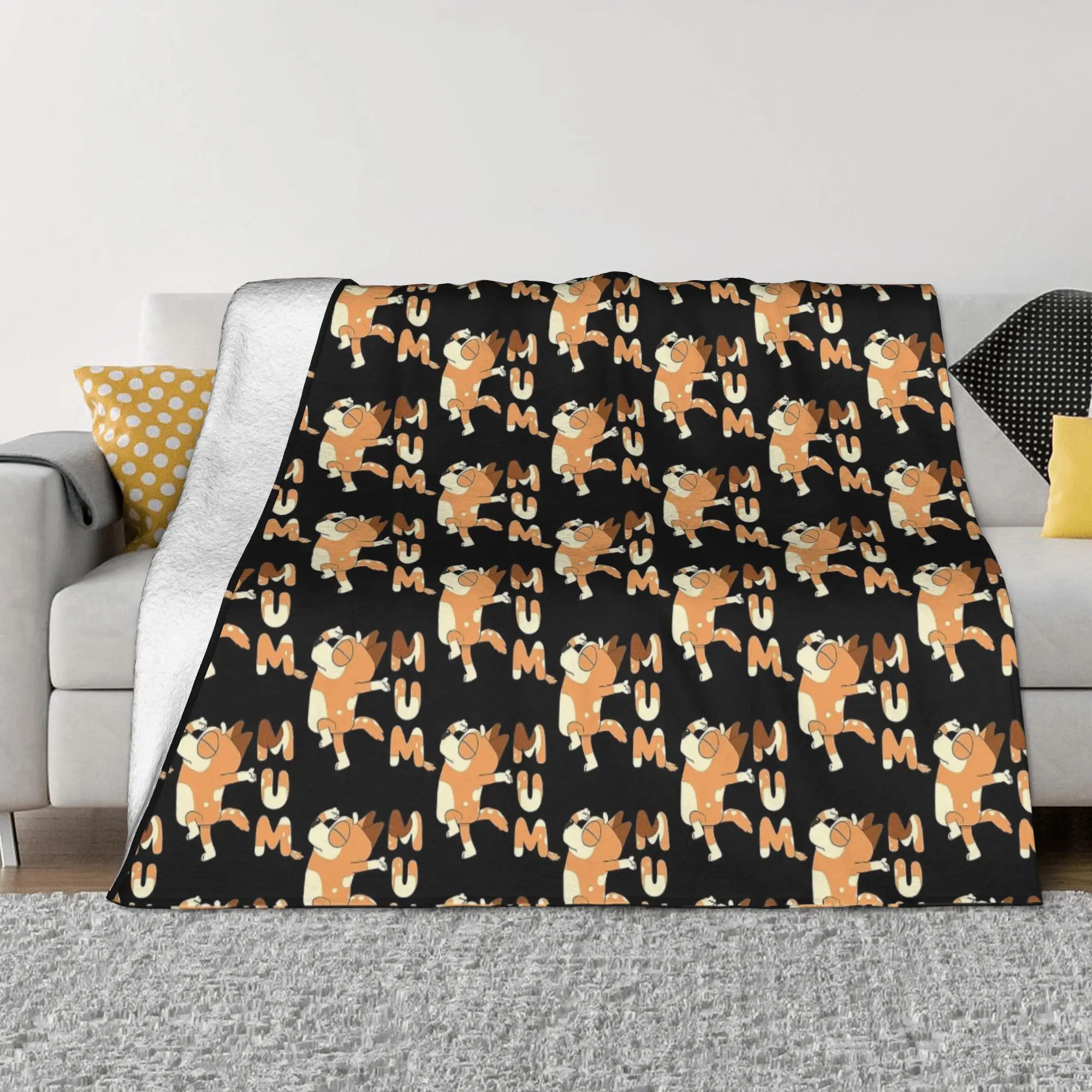 Blueyy Mum Dance Cartoon Velvet Throw Blanket Blankets for Home Bedroom Super Soft Bedroom Quilt
Blueyy Mum Dance Cartoon Velvet Throw Blanket Blankets for Home Bedroom Super Soft Bedroom Quilt