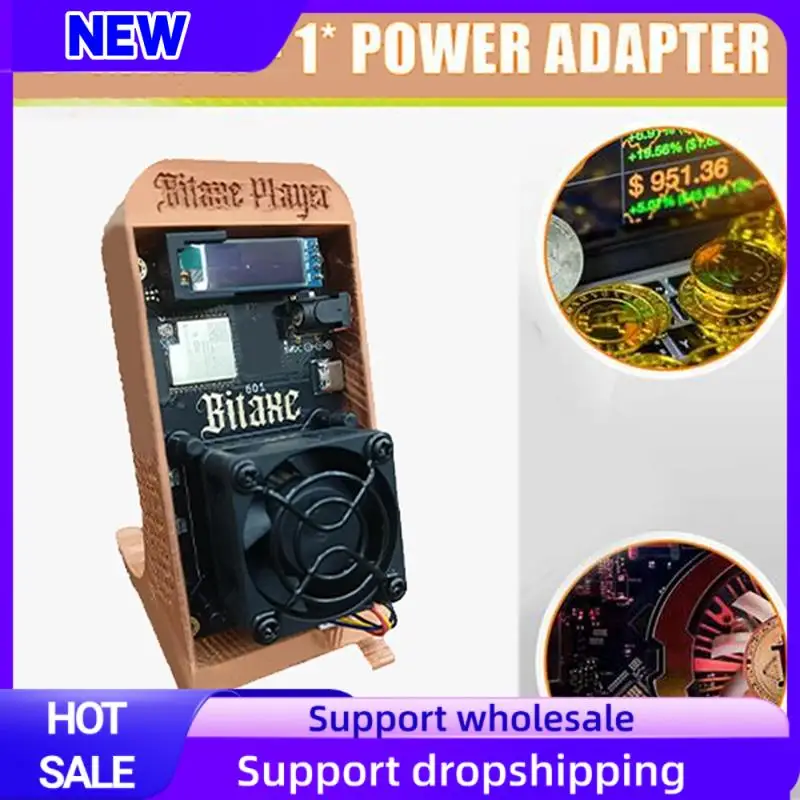 Suitable Bitaxe Gamma601 Bitcoins Miner Solo Miner 1.2TH/S BM1370 Asic Chip 2.4G Wifi Open System 18W BTC Crypto Miner
Suitable Bitaxe Gamma601 Bitcoins Miner Solo Miner 1.2TH/S BM1370 Asic Chip 2.4G Wifi Open System 18W BTC Crypto Miner