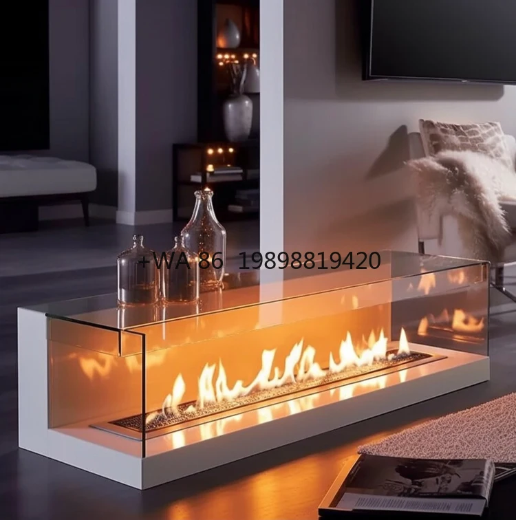 Modern Free Standing Linear Insert Steel Metal Fireplace Burner Smart WIFI Outdoor Ethanol Indoor Use for Hotels
Modern Free Standing Linear Insert Steel Metal Fireplace Burner Smart WIFI Outdoor Ethanol Indoor Use for Hotels