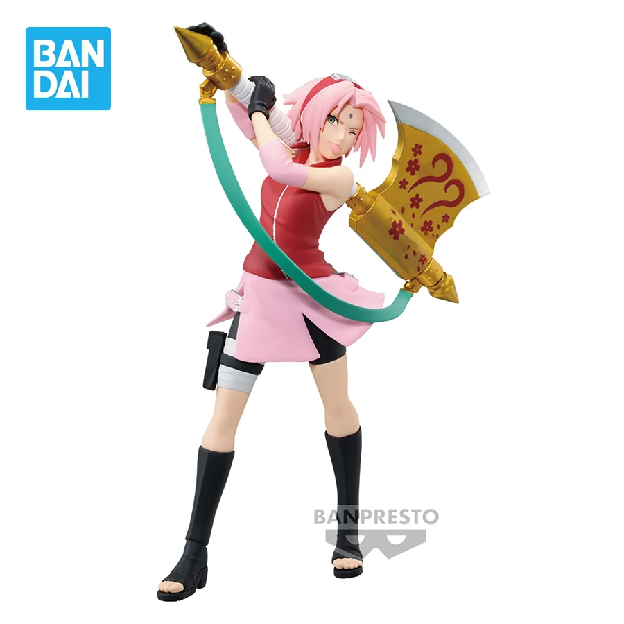 Bandai Anime Naruto Figurines Naruto 99 Haruno Sakura PVC Action Figures 150mm Naruto Figurals Collectible Model Toys
Bandai Anime Naruto Figurines Naruto 99 Haruno Sakura PVC Action Figures 150mm Naruto Figurals Collectible Model Toys