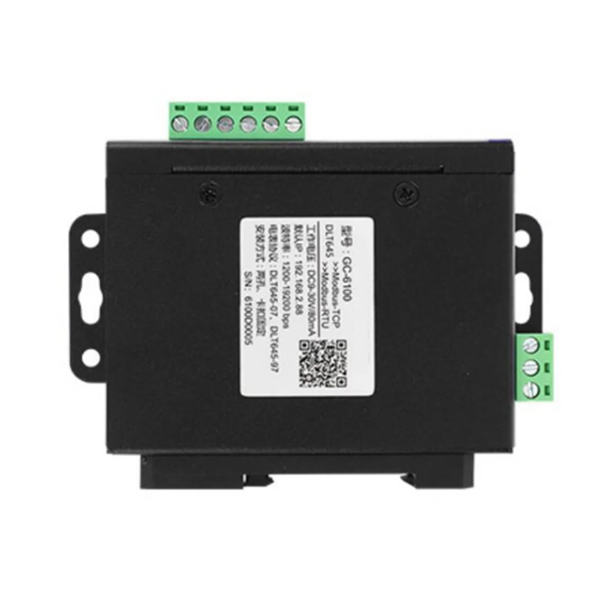 Практичный преобразователь протокола DLT645 в сети Modbus RTU Протокол DL Централизованный считыватель счетчиков Электричество в Ethernet
Практичный преобразователь протокола DLT645 в сети Modbus RTU Протокол DL Централизованный считыватель счетчиков Электричество в Ethernet