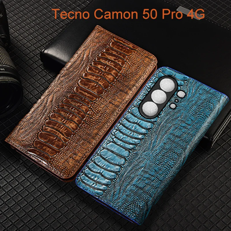 Ostrich Pattern Genuine Leather Flip Case For Tecno Camon 40 50 Pro Ultra Premier Phone Cover Card Cases Scratch Proof
Ostrich Pattern Genuine Leather Flip Case For Tecno Camon 40 50 Pro Ultra Premier Phone Cover Card Cases Scratch Proof
