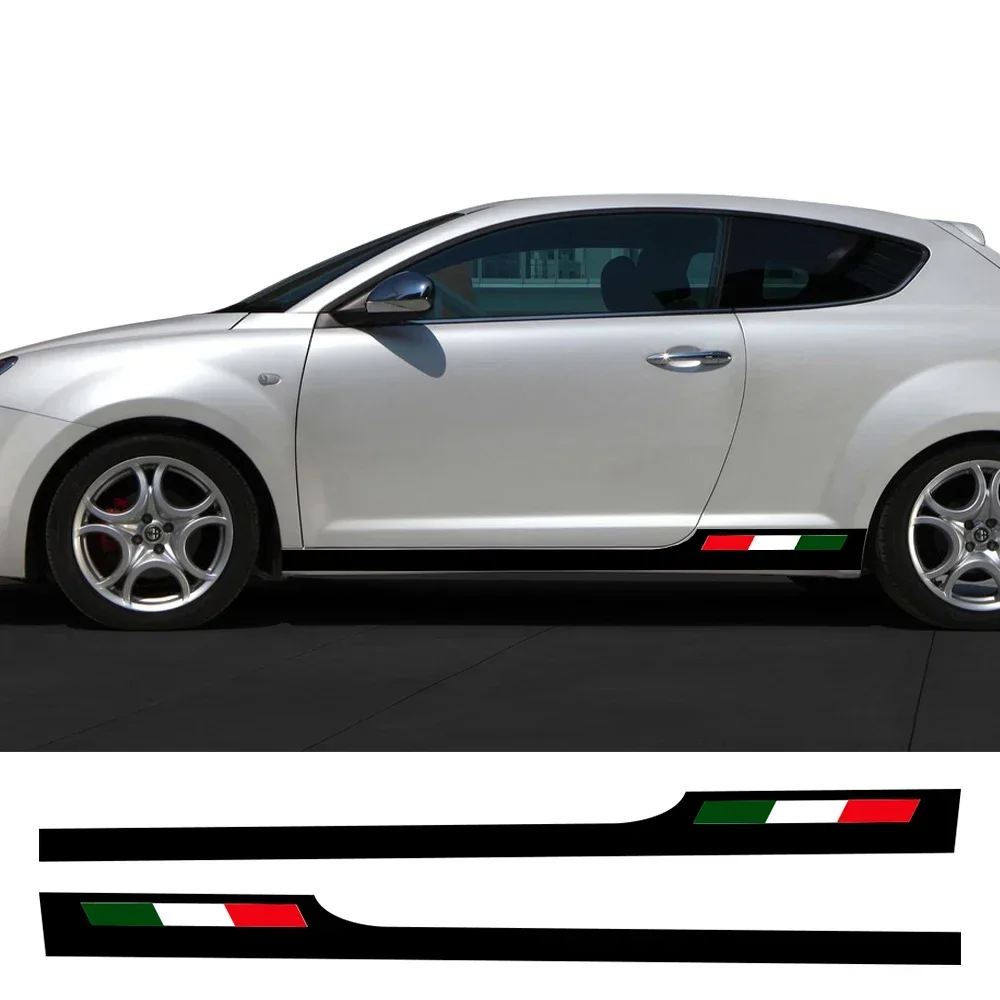 For Alfa Romeo Mito 2PCS Car Side Skirt Vinyl Film Stickers Long Stripes Styling PVC Decor Decals Tuning Auto SUV Accessories
For Alfa Romeo Mito 2PCS Car Side Skirt Vinyl Film Stickers Long Stripes Styling PVC Decor Decals Tuning Auto SUV Accessories