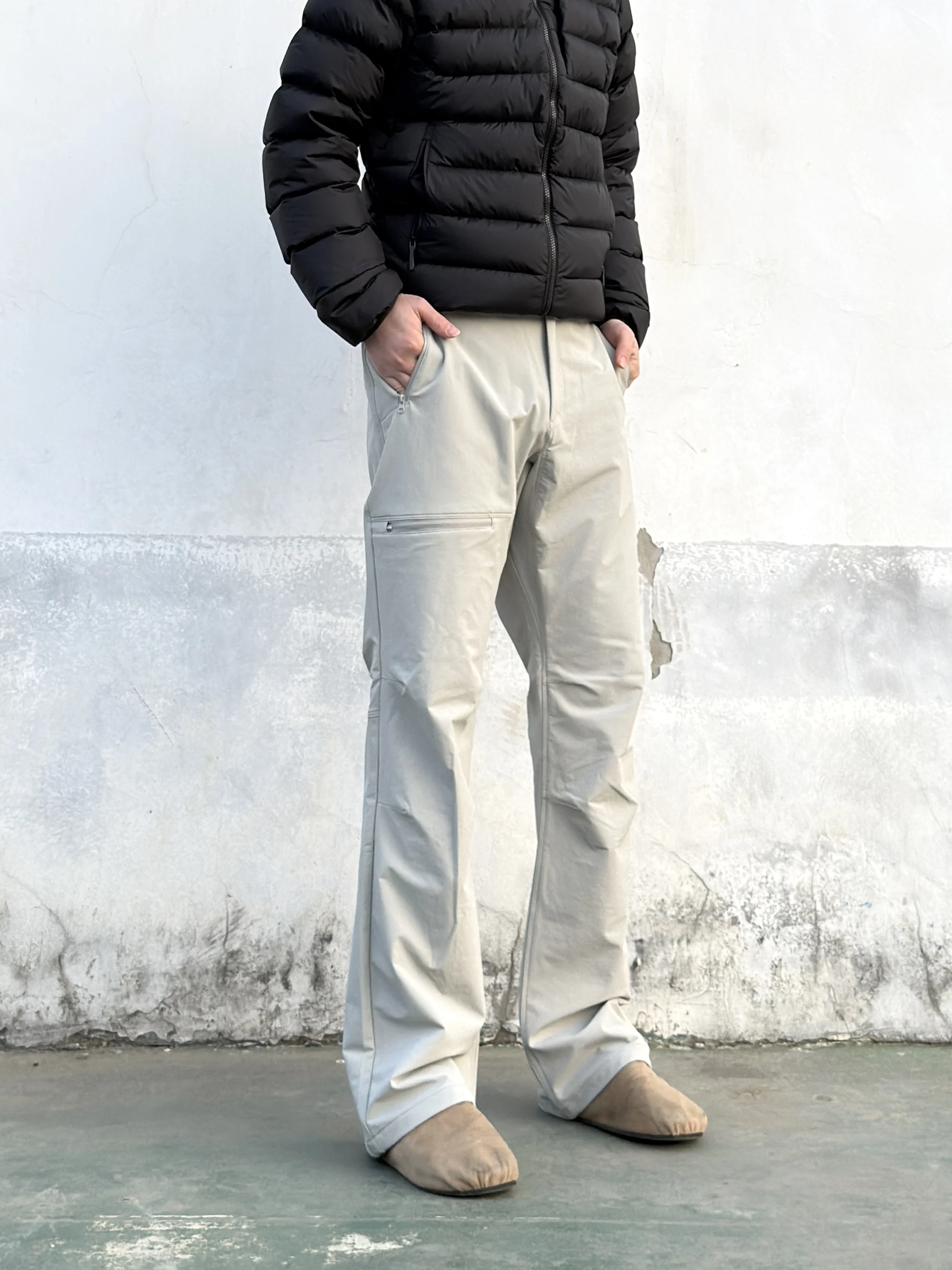 Men's Casual Pants Fleece-Lined 3D Cutting Structure Outdoor Functional Straight Leisure Climbing Trousers
Men's Casual Pants Fleece-Lined 3D Cutting Structure Outdoor Functional Straight Leisure Climbing Trousers