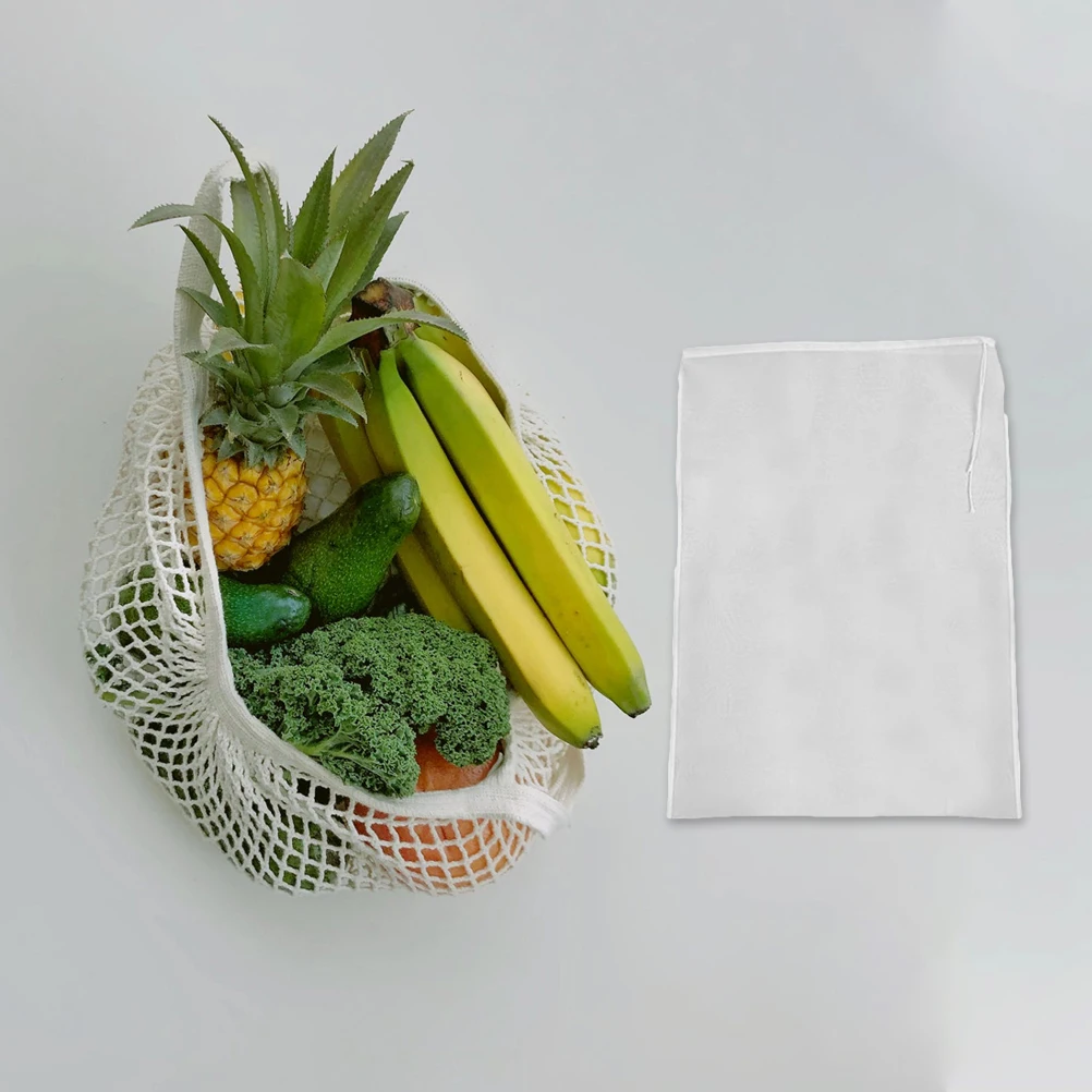 2 Pcs Filter Bag Food Strainer Bags Vegetable Juice Winemaking Cotton Shopping Media
2 Pcs Filter Bag Food Strainer Bags Vegetable Juice Winemaking Cotton Shopping Media