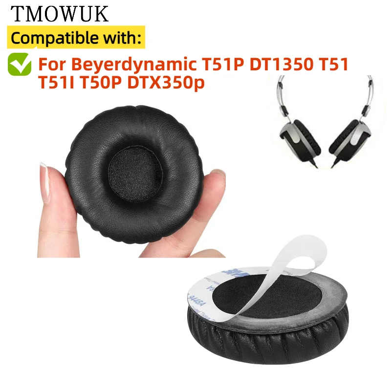 Replacement Ear Pads for Beyerdynamic T51P DT1350 T51 T51I T50P DTX350p Headphones Memory Foam Ear Cushions High Quality
Replacement Ear Pads for Beyerdynamic T51P DT1350 T51 T51I T50P DTX350p Headphones Memory Foam Ear Cushions High Quality