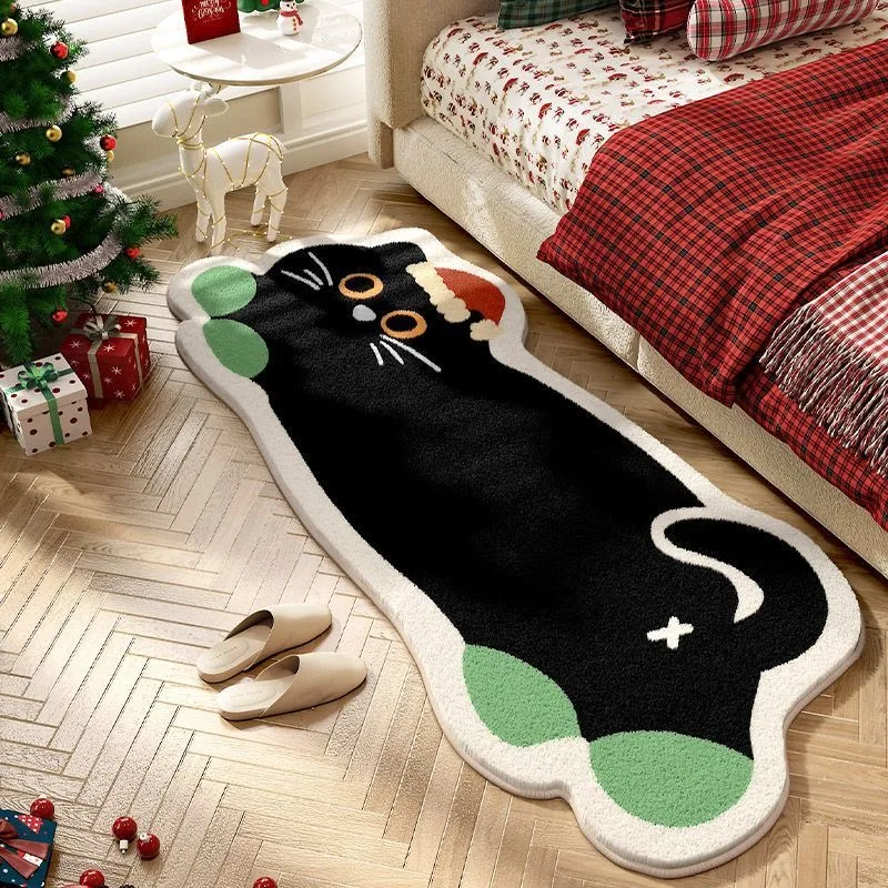 VIKAMA Cartoon Christmas Abnormals Cute Imitation Cashmere Carpet Living Room Bedroom Bed Easy Care Carpet Home Decoration
VIKAMA Cartoon Christmas Abnormals Cute Imitation Cashmere Carpet Living Room Bedroom Bed Easy Care Carpet Home Decoration