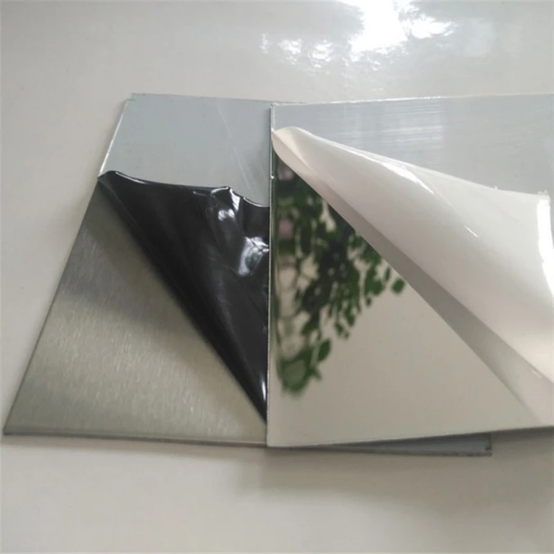 1/2pcs Mirror 8k Surface 304 Stainless Steel Plate Single-sided Mirror Effect DIY Stainless Steel Plate Film Protection
1/2pcs Mirror 8k Surface 304 Stainless Steel Plate Single-sided Mirror Effect DIY Stainless Steel Plate Film Protection
