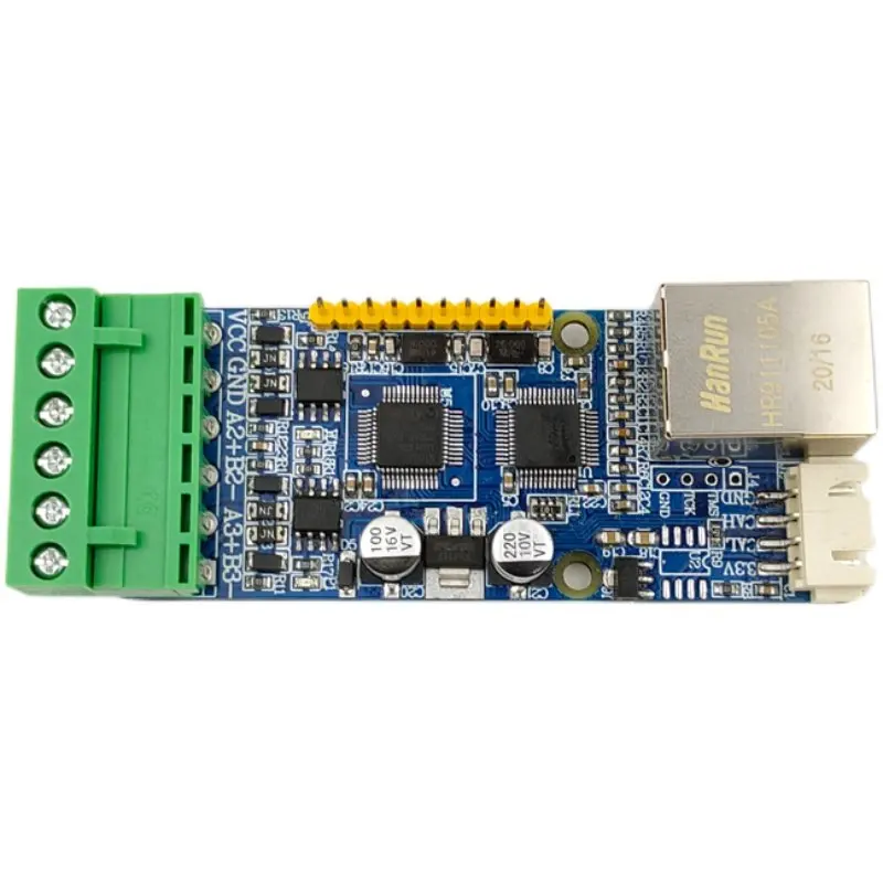 Плата для разработки на базе STM32F103C8T6 с последовательным интерфейсом ARM, сетевыми портами RS485, CAN, Ethernet и конвертером W5500
Плата для разработки на базе STM32F103C8T6 с последовательным интерфейсом ARM, сетевыми портами RS485, CAN, Ethernet и конвертером W5500