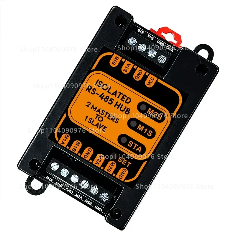Two-master-one-slave multi-slave cached rs485 hub modbus dual-host data sharing distribution repeater
Two-master-one-slave multi-slave cached rs485 hub modbus dual-host data sharing distribution repeater