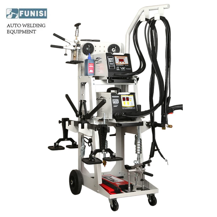 FUNISI Steel Body Repair Equipment Aluminum Auto Remover Spot Welders and Dent Puller Kits and Sheet Metal Repair Spot Welders
FUNISI Steel Body Repair Equipment Aluminum Auto Remover Spot Welders and Dent Puller Kits and Sheet Metal Repair Spot Welders