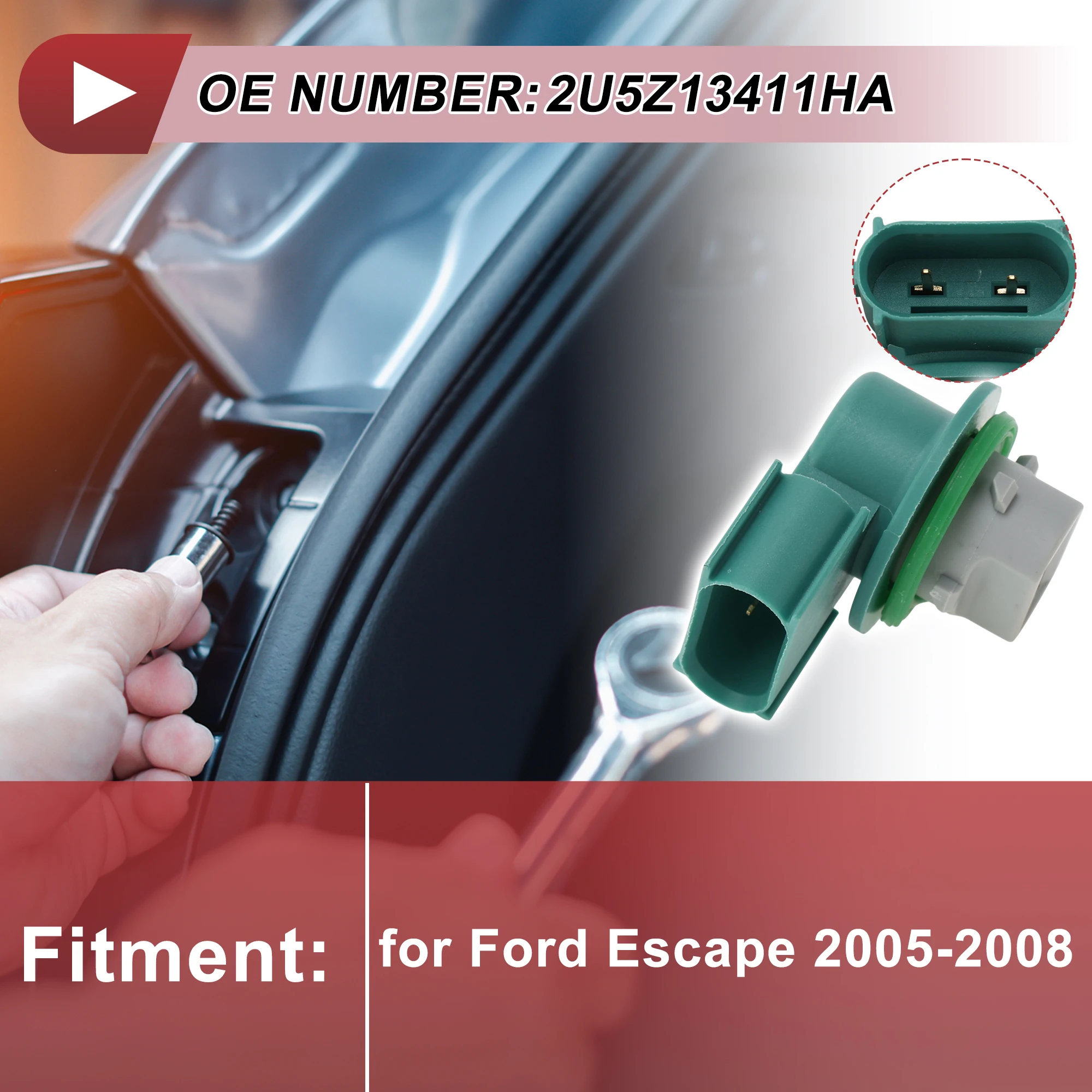 X Autohaux 1 шт. разъем заднего противотуманной фары для Ford Escape 2005-2008 No 2U5Z13411HA, разъем лампы, 2 контакта
X Autohaux 1 шт. разъем заднего противотуманной фары для Ford Escape 2005-2008 No 2U5Z13411HA, разъем лампы, 2 контакта