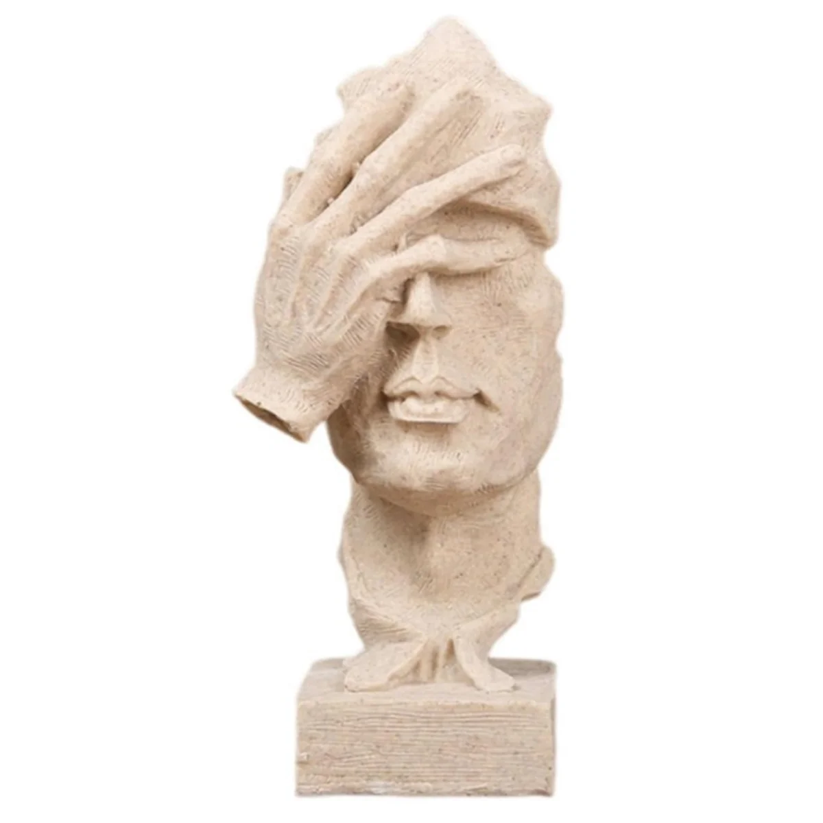 Unique Thinkers Statue Not Looking Abstract Mask Arts Statue - Modern, Creatives Home Decor for Art Enthusiasts
Unique Thinkers Statue Not Looking Abstract Mask Arts Statue - Modern, Creatives Home Decor for Art Enthusiasts