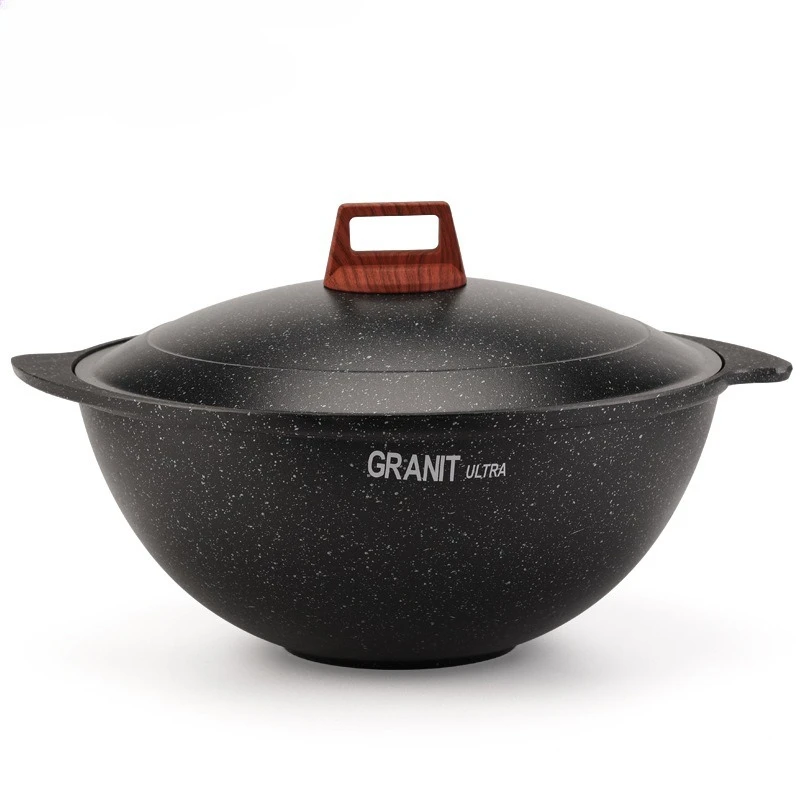 Integrated Die Cast Stone Soup Pot High Thickened Double Handle Non StickGas Induction Universal Even Heat Heavy Duty for Family
Integrated Die Cast Stone Soup Pot High Thickened Double Handle Non StickGas Induction Universal Even Heat Heavy Duty for Family