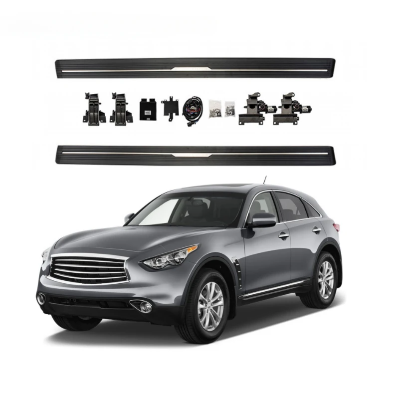 SUV Side Pedal Step Boards Auto Exterior Accessories Solar LED Light Aluminum Side Step For or INFINITI QX70
SUV Side Pedal Step Boards Auto Exterior Accessories Solar LED Light Aluminum Side Step For or INFINITI QX70