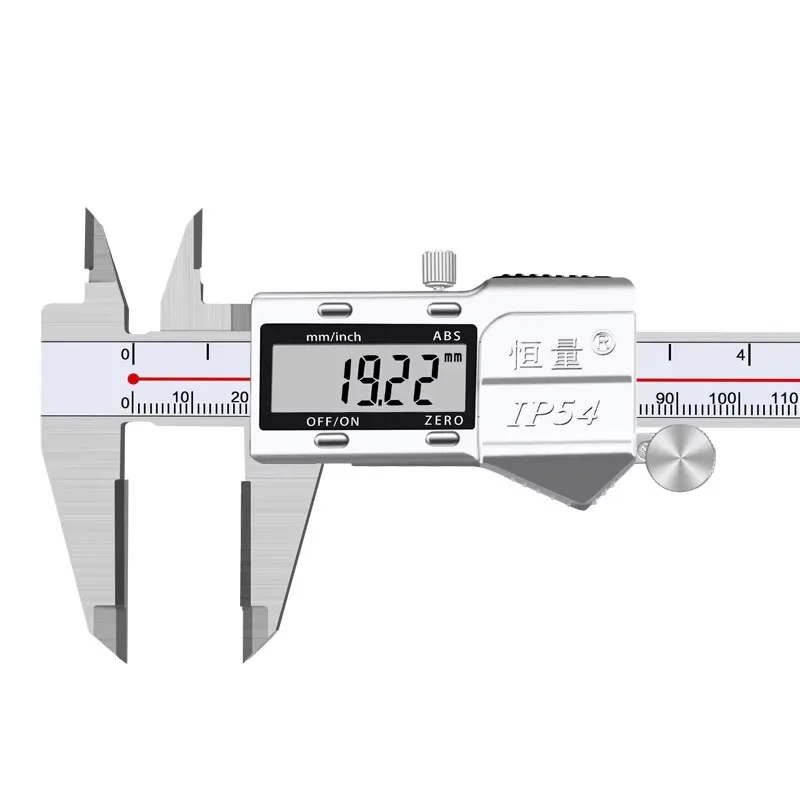 0-150mm High-precision IP54 Tungsten Steel Metal Shell Electronic Vernier Caliper 0.01mm Resolution 0.03mm Accuracy
0-150mm High-precision IP54 Tungsten Steel Metal Shell Electronic Vernier Caliper 0.01mm Resolution 0.03mm Accuracy