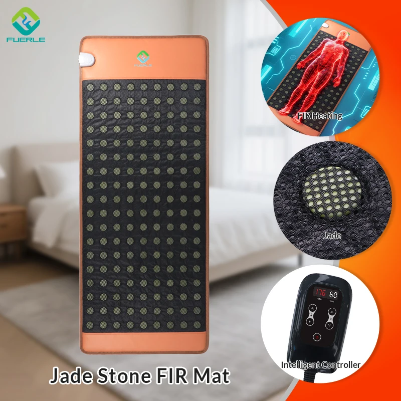 Fuerle Jade Stone FlR Mat Home Spa Far Infrared Mattress PU Leather FIR PEMF Mat
Fuerle Jade Stone FlR Mat Home Spa Far Infrared Mattress PU Leather FIR PEMF Mat