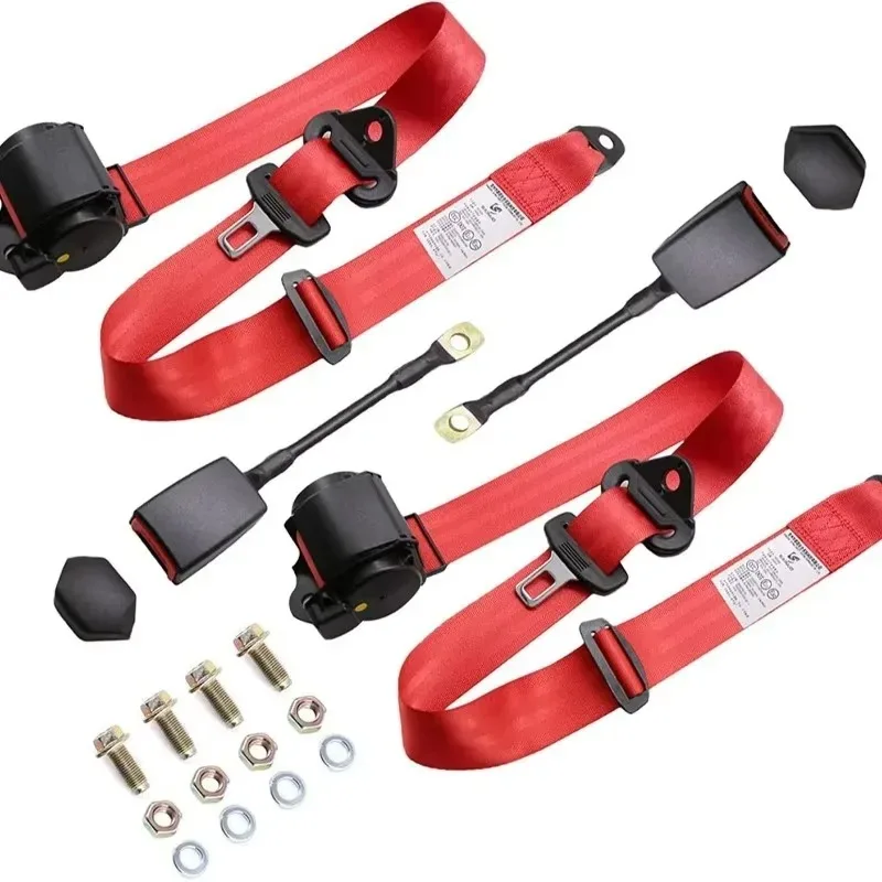 Driver's Seat Belt Is Equipped with An Emergency Lock for Car Parts The Car Seat Belt Is Extendable and Has A Three-point Design
Driver's Seat Belt Is Equipped with An Emergency Lock for Car Parts The Car Seat Belt Is Extendable and Has A Three-point Design