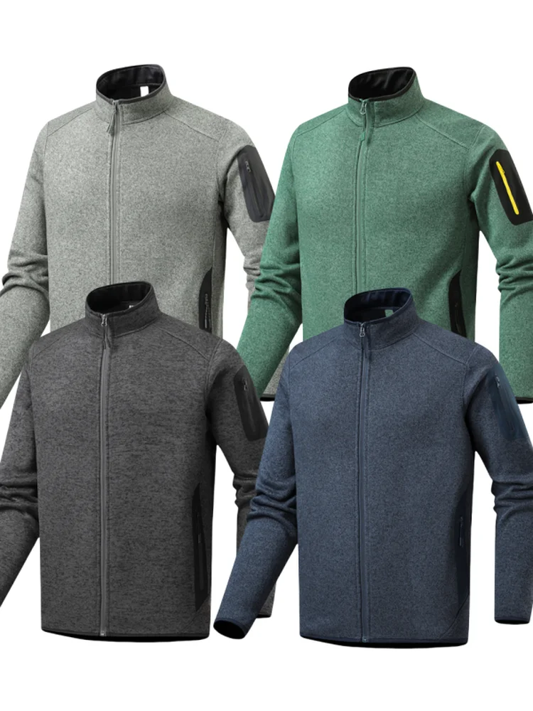 Мужская осенне-зимняя куртка из приятного для кожи флиса с 3D-кроем, воротником-стойкой, ветрозащитная, теплая, эластичная, удобная, для активного отдыха
Мужская осенне-зимняя куртка из приятного для кожи флиса с 3D-кроем, воротником-стойкой, ветрозащитная, теплая, эластичная, удобная, для активного отдыха