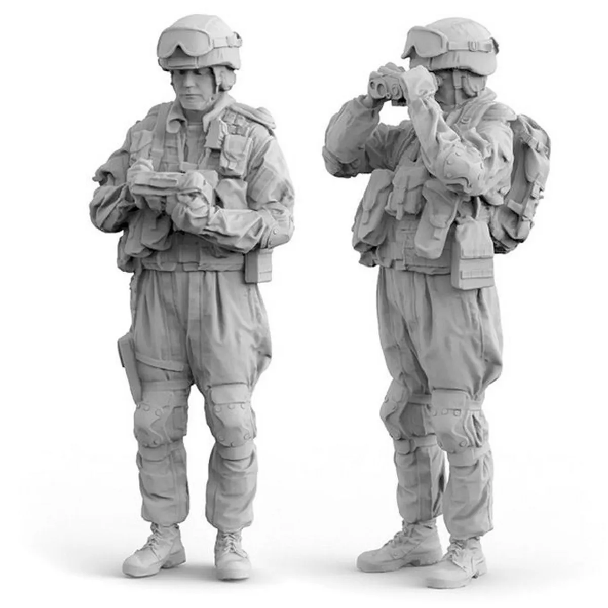 1/35 Resin unpainted model kit, military theme, Russian soldier unassembled and unpainted GK
1/35 Resin unpainted model kit, military theme, Russian soldier unassembled and unpainted GK