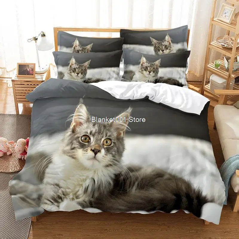 Cat Bedding Set Duvet Cover Set 3d Bedding Digital Printing Bed Linen Queen Size Bedding Set Fashion Design
Cat Bedding Set Duvet Cover Set 3d Bedding Digital Printing Bed Linen Queen Size Bedding Set Fashion Design