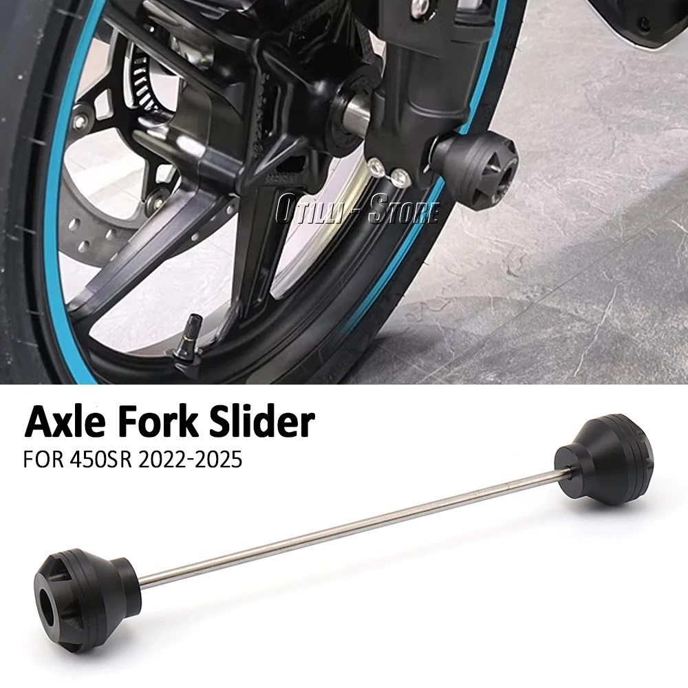 Front Rear Wheel Axle Fork Crash Slider Rear Swingarm Spools Motorcycle Accessories for CFMoto 450SR 450 SR 450-SR 2022-2025
Front Rear Wheel Axle Fork Crash Slider Rear Swingarm Spools Motorcycle Accessories for CFMoto 450SR 450 SR 450-SR 2022-2025