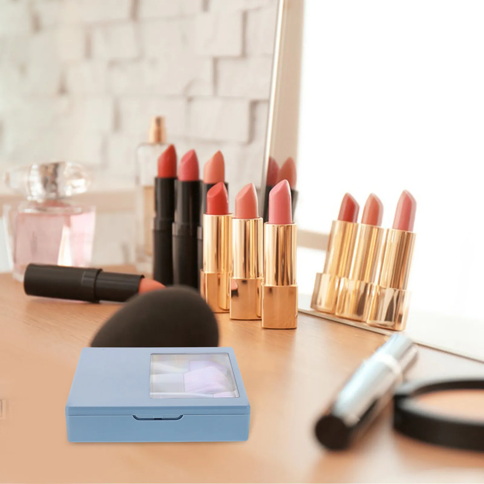 1Set Portable Travel Makeup Brush Set Compact Case Built-in Bristles Eyeshadow Powder Foundation Brushes on-The-Go
1Set Portable Travel Makeup Brush Set Compact Case Built-in Bristles Eyeshadow Powder Foundation Brushes on-The-Go