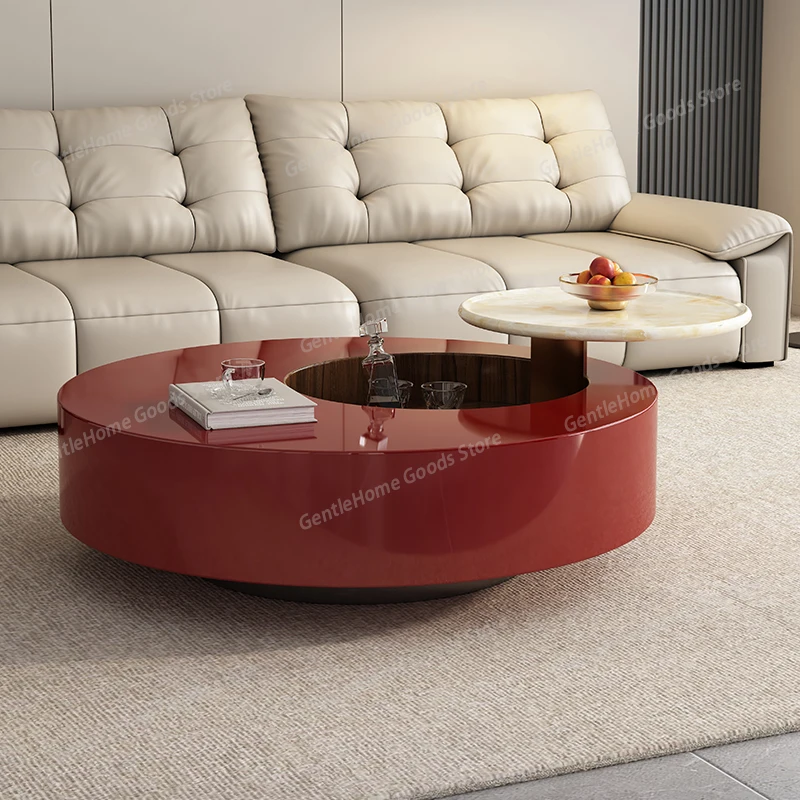 Italian Solid Wood Living Room Coffee Table Modern Minimalist High-End Designer Coffee Table Rotating Marble Home Furniture FYCT
Italian Solid Wood Living Room Coffee Table Modern Minimalist High-End Designer Coffee Table Rotating Marble Home Furniture FYCT
