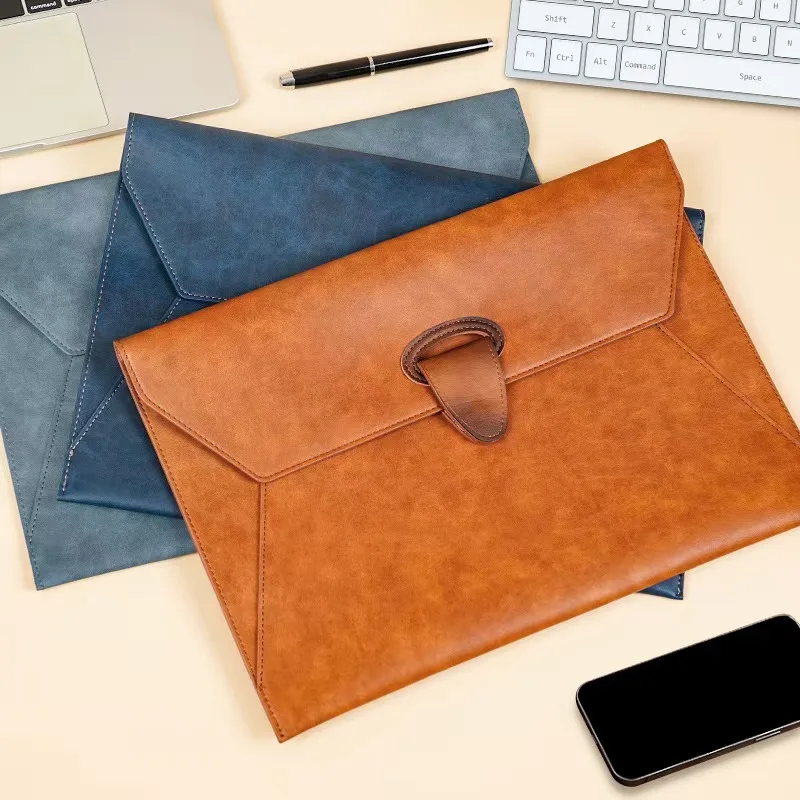 Business Office Portable PU Leather Document Bag Vintage Fashion Envelope Tablet Computer Notebook Laptop Bag
Business Office Portable PU Leather Document Bag Vintage Fashion Envelope Tablet Computer Notebook Laptop Bag