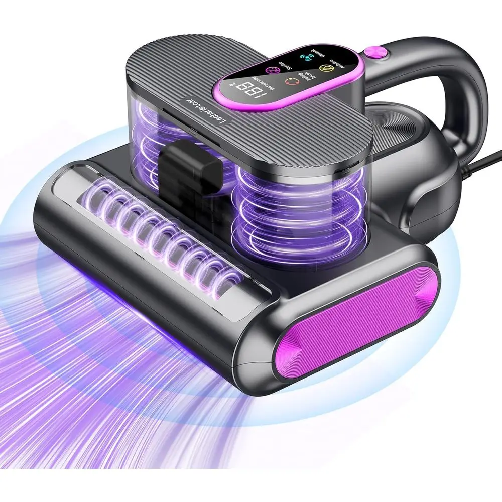 15kPa Mattress Cleaner with UV-C Light, 500W Handheld Vacuum, Corded, 38000RPM, Replacement Filter Included
15kPa Mattress Cleaner with UV-C Light, 500W Handheld Vacuum, Corded, 38000RPM, Replacement Filter Included
