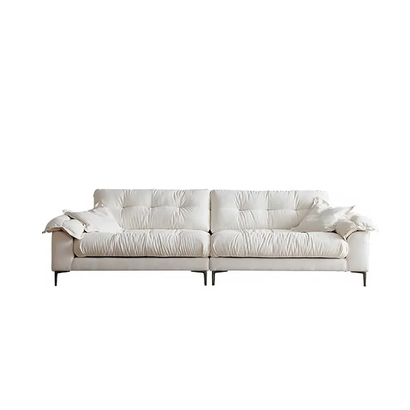 Cream wind sofa cotton and linen fabric straight row small apartment household living room double triple down lazy wabi sandy
Cream wind sofa cotton and linen fabric straight row small apartment household living room double triple down lazy wabi sandy