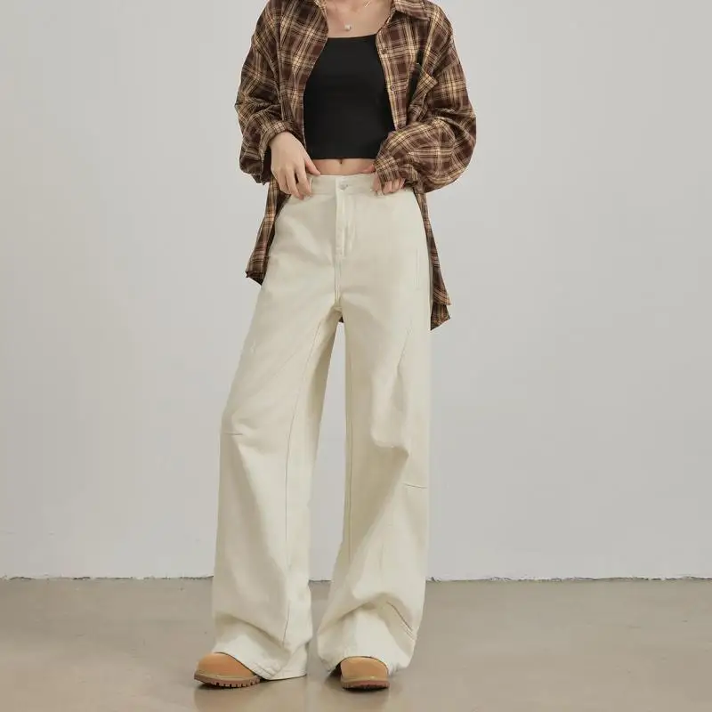 ZHISILAO новые широкие джинсы цвета хаки, женские винтажные повседневные Y2k шикарные джинсовые брюки полной длины с высокой талией, уличная одежда 2025
ZHISILAO новые широкие джинсы цвета хаки, женские винтажные повседневные Y2k шикарные джинсовые брюки полной длины с высокой талией, уличная одежда 2025